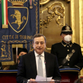Il presidente del Consiglio dei ministri, Mario Draghi