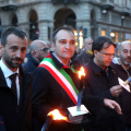 La fiaccolata per il 77° anniversario della Liberazione