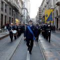 La Banda del Corpo di Polizia Municipale alla fiaccolata