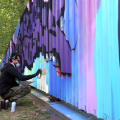 Al Parco del Valentino 'Botanical Rhapsody -Urban art hall of fame for EuroVision'