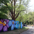 Al Parco del Valentino 'Botanical Rhapsody -Urban art hall of fame for EuroVision'