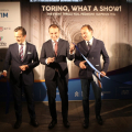 L'inaugurazione del Media Centre "Casa Italia"