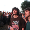 Fellow, tra il pubblico del Valentino