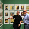 Alla GAM 'I Maestri Serie Oro' di Flavio Favelli