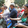 Palazzo Civico, cortile d'Onore - conferenza stampa di presentazione dei festeggiamenti di San Giovanni