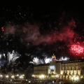 Lo spettacolo pirotecnico per la festa di San Giovanni
