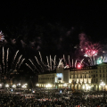 Lo spettacolo pirotecnico per la festa di San Giovanni