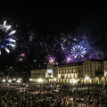 Lo spettacolo pirotecnico per la festa di San Giovanni