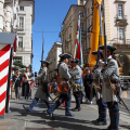 Cambi della Guardia d’Onore davanti Palazzo Civico e onori al Principe Eugenio di Savoia