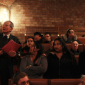 Tullio Levi e le rappresentanti dell’associazione Idea Rom