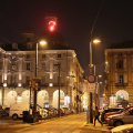 ‘…?…’ di Grazia Toderi - piazza della Repubblica, Cupola della Basilica Mauriziana