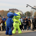Le mascotte Lob e Drop