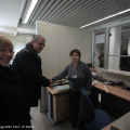 La visita agli sportelli