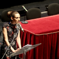 La madrina del Festival Pilar Fogliati