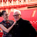 Pilar Fogliati e Malcolm McDowell