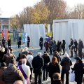 Commemorazione delle vittime della strage alla ThyssenKrupp. Sono trascorsi 15 anni.