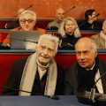 Bruno Segre e Nino Boeti in Sala Rossa