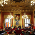 09/02 - Sala Rossa - Cerimonia istituzionale 76° Anniversario della tragedia delle Foibe e dell'esodo degli Istriani, Fiumani e Dalmati