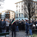 Largo Cibrario, Commemorazione Vittime Cinema Statuto - 40° anniversario