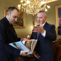 Il Sindaco Stefano Lo Russo incontra l'Ambasciatore di Ucraina in Italia Yaroslav Melnyk