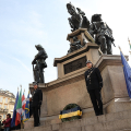 Piazza Carlo Alberto, Torino - 162° Anniversario dell'Unità d'Italia