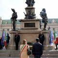 Piazza Carlo Alberto, Torino - 162° Anniversario dell'Unità d'Italia