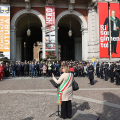 Piazza Carlo Alberto, Torino - 162° Anniversario dell'Unità d'Italia