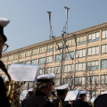 Mercoledì 22 marzo 2023,  Lingotto Fiere: presentazione del restauro dell'opera "Locus of rain" di Susumu Shingu