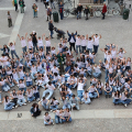 Le assessore Salerno e Purchia partecipano al Flashmob nell'ambito di Biennale Democrazia