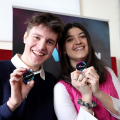 Giulio Rigazio e Beatrice Periolo, ideatori di ToVision