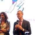 Vladimir Luxuria e l'Assessore Jacopo Rosatelli