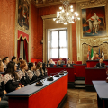 La squadra del Fenera Chieri ricevuta dal sindaco e della presidente del Consiglio Comunale