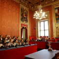 La squadra del Fenera Chieri ricevuta dal sindaco e della presidente del Consiglio Comunale