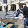 Inside Out, a Torino la performance pubblica di JR