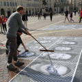 Inside Out, a Torino la performance pubblica di JR