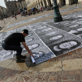 Inside Out, a Torino la performance pubblica di JR