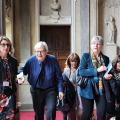 Il sottosegretario alla Cultura, Vittorio Sgarbi visita i Musei Reali