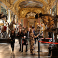 Il sottosegretario alla Cultura, Vittorio Sgarbi visita i Musei Reali