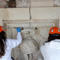 Visita al cantiere di restauro  di Palazzo Madama a 28 metri d’altezza