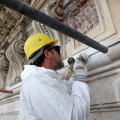 Visita al cantiere di restauro  di Palazzo Madama a 28 metri d’altezza
