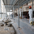 Visita al cantiere di restauro  di Palazzo Madama a 28 metri d’altezza