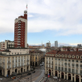 Visita al cantiere di restauro  di Palazzo Madama a 28 metri d’altezza