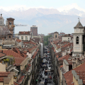 Visita al cantiere di restauro  di Palazzo Madama a 28 metri d’altezza