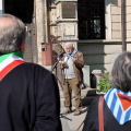 78° Anniversario Liberazione. Commemorazione presso la lapide in corso Ferrucci 122