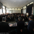 Un momento della cerimonia di inaugurazione