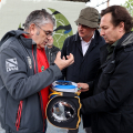 Parco Dora cardioprotetto, inaugurati due defibrillatori donati da Movement