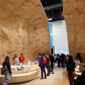 Lo stand dell'Albania, paese ospite della XXXV edizione del Salone Internazionale del libro di Torino