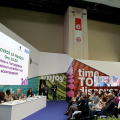 Un incontro allo stand della Città di Torino con l'Assessore Rosatelli