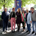 Le autorità presenti alla cerimonia di Intitolazione
