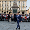 Il Sindaco Lo Russo entra in piazza Castello
